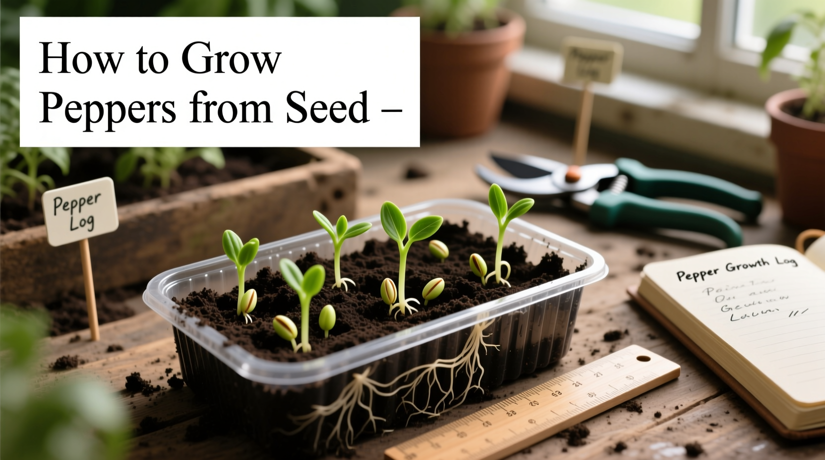 How to Grow Peppers From Seed: Complete Guide