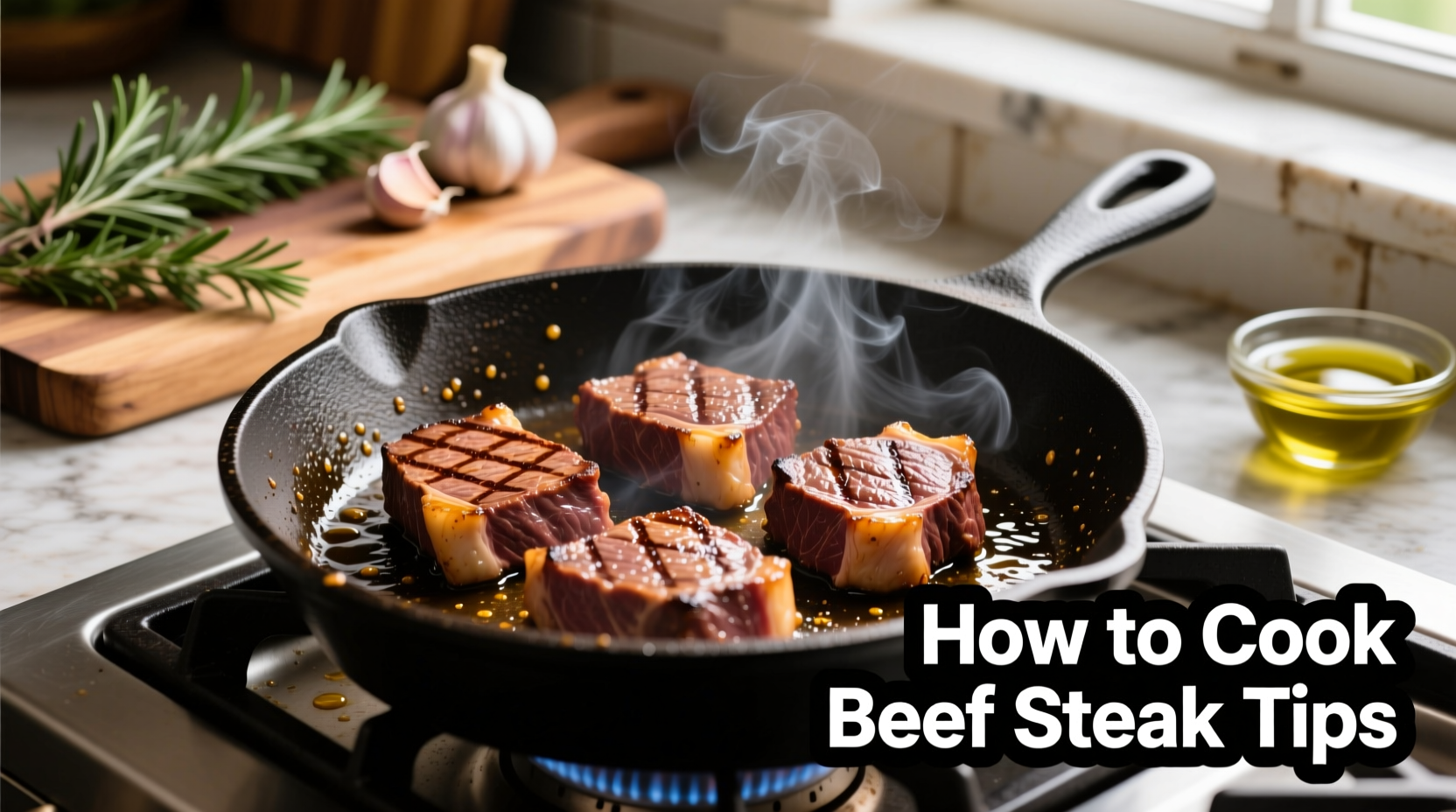 how to cook beef steak tips