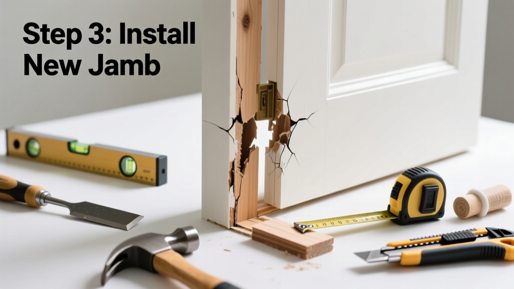 Replacing a Split Door Jamb: Step-by-Step Fix