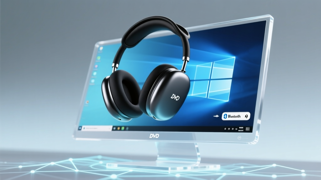 Wireless DVD Headphones to PC Windows 10 Guide