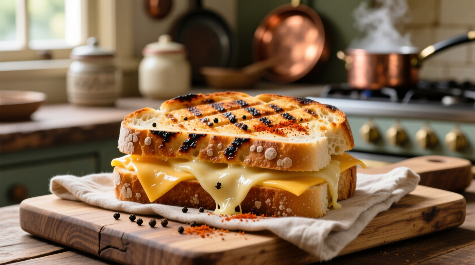 gourmet grilled cheese