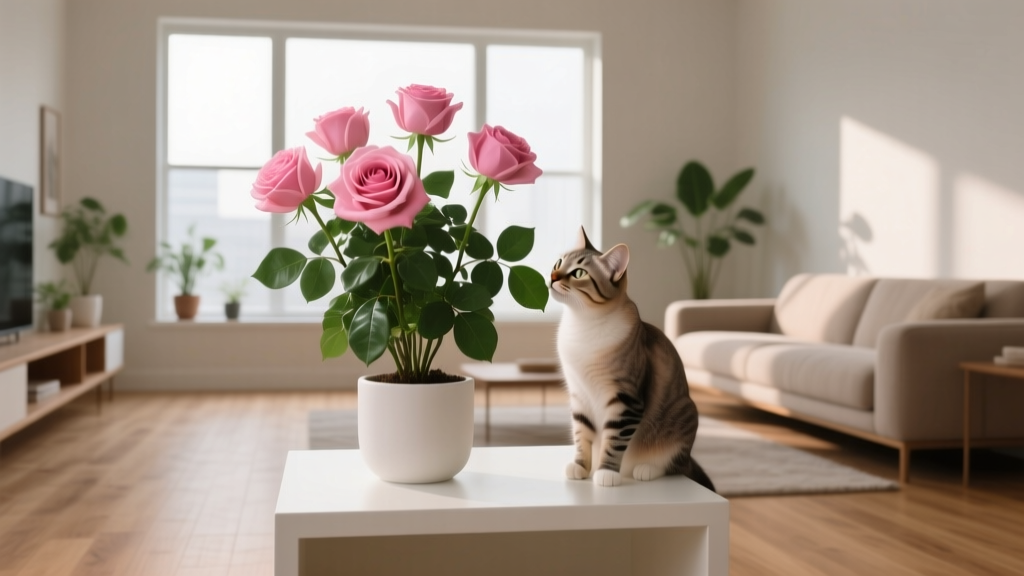 Indoor Roses with Cats: Safe Care Tips (2026)