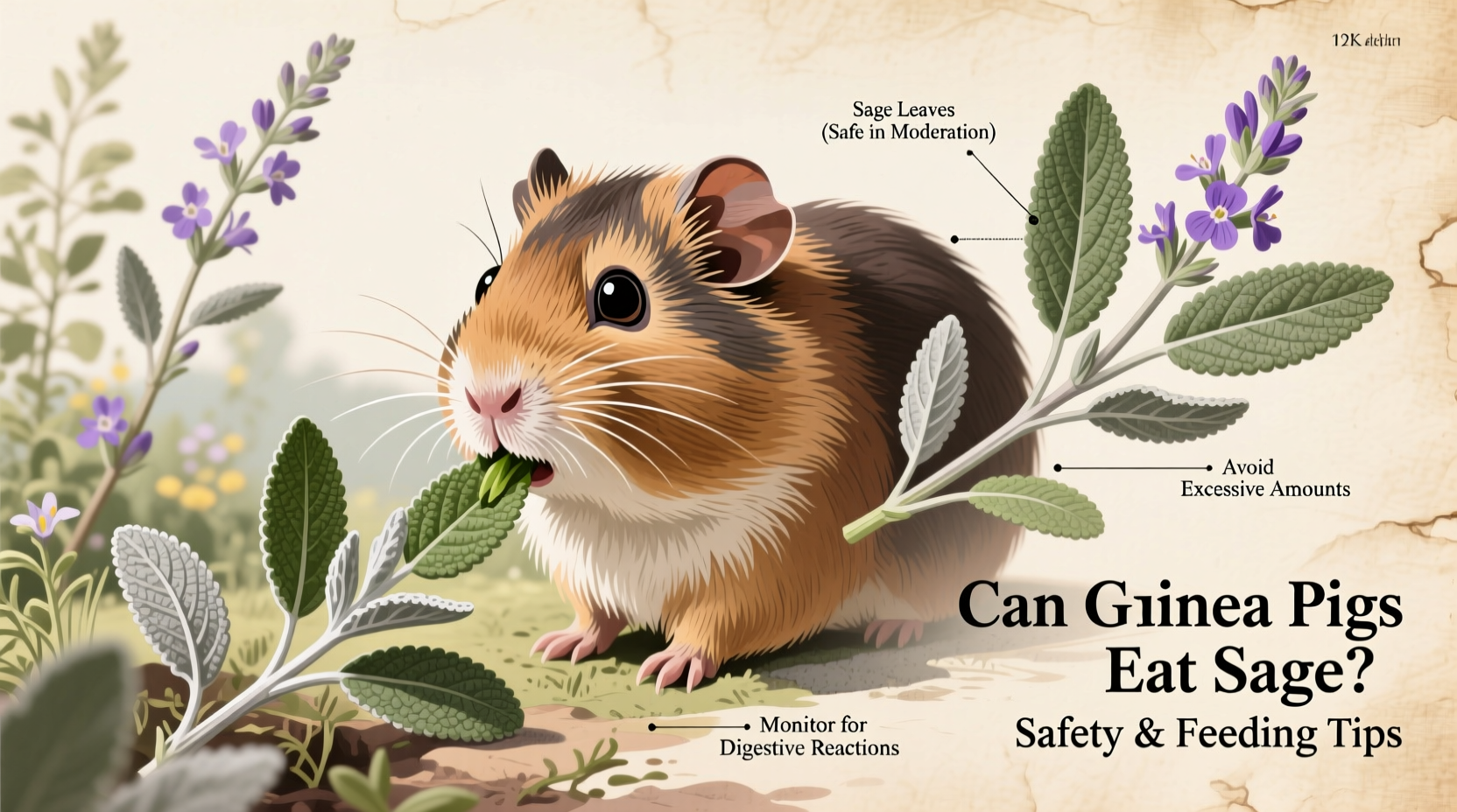 Can Guinea Pigs Eat Sage? 5 Safety Tips | TheHomeSprouts