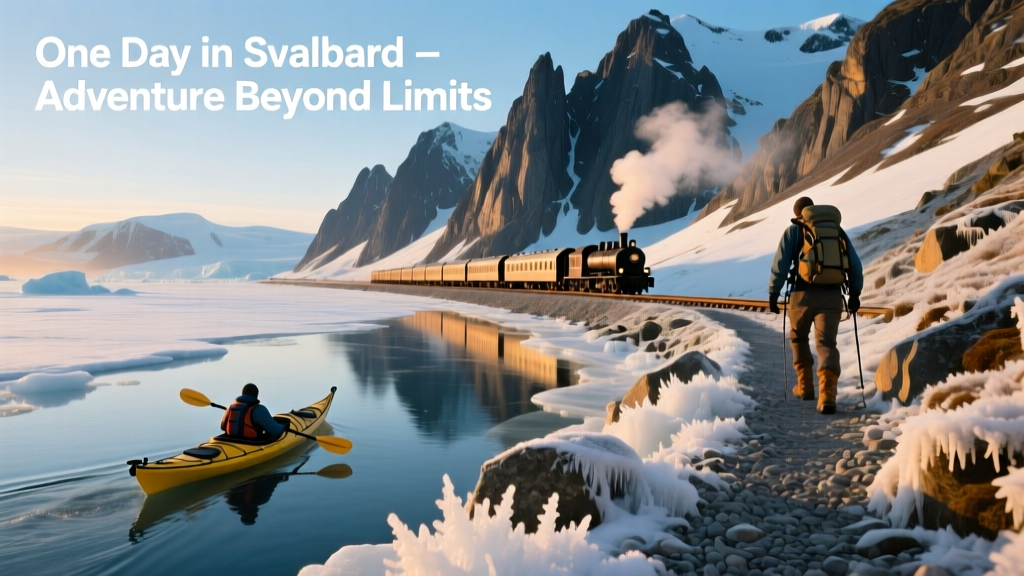 Kayaking Adventfjord & Hiking Hiorthfjellet: A One-Day Adventure in Svalbard