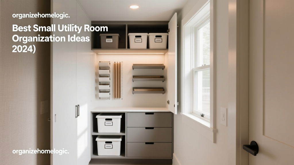 Best Small Utility Room Organization Ideas (2024)