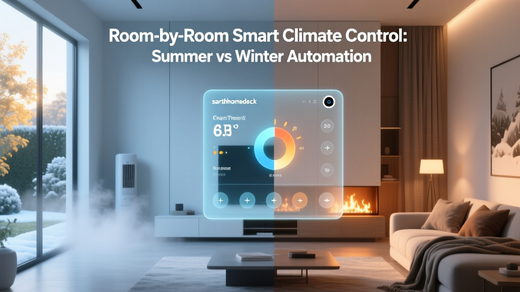 Room-by-Room Smart Climate Control: Summer vs Winter Automation