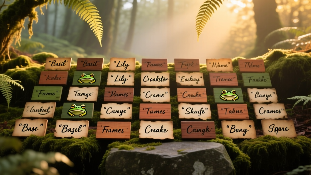 200 Frog Names for Your Amphibious Friend