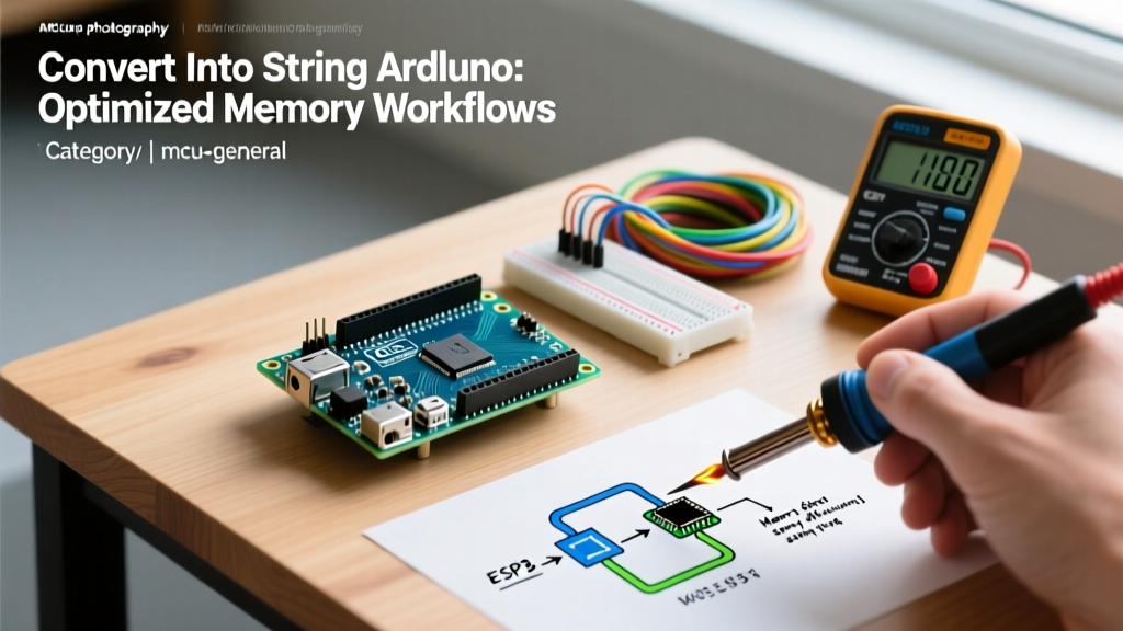 Convert Int to String Arduino: Optimized Memory Workflows