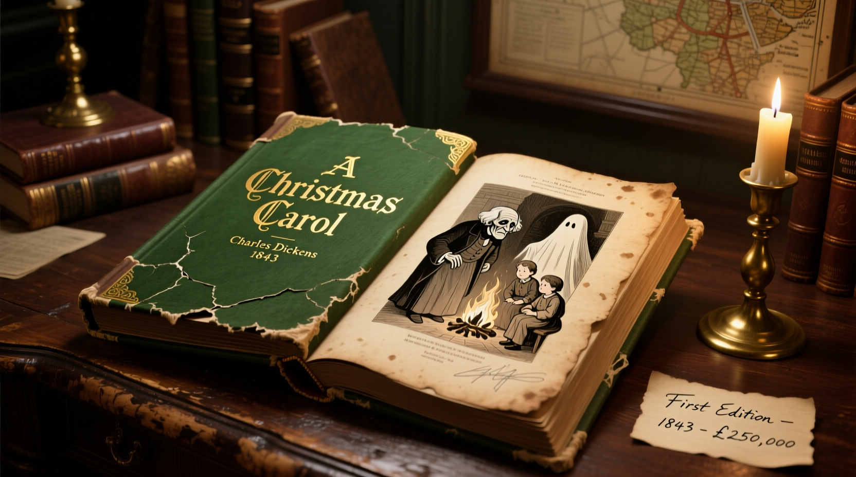 A Christmas Carol First Edition Book Value and History