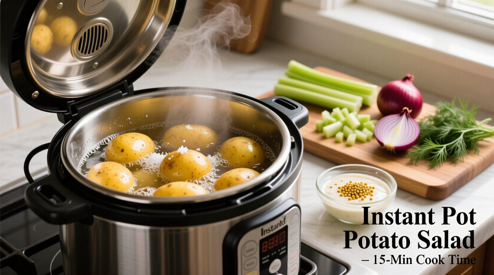 Perfect Instant Pot Potatoes for Potato Salad: 8-Minute Method