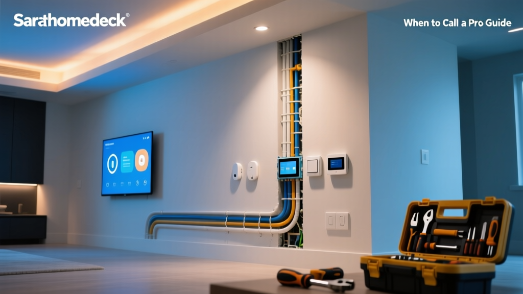 Smart Home Wiring Problems: When to Call a Pro Guide