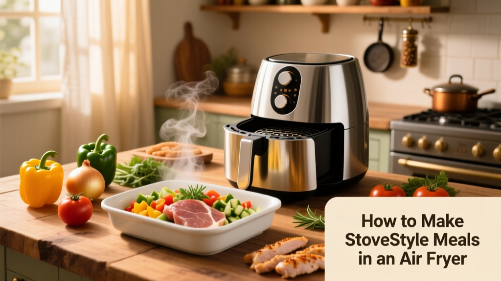 How to Make Stove-Style Meals in an Air Fryer