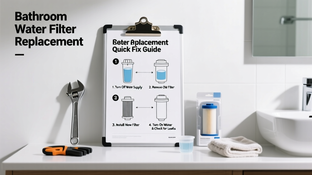 Bathroom Water Filter Replacement: Quick Fix Guide