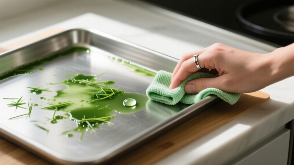 Tested: How to Get Grass Out of Baking Sheets Fast