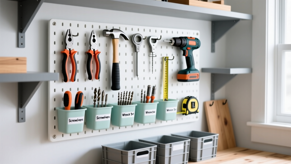 Advanced: Building a Modular Pegboard System for Garage T...