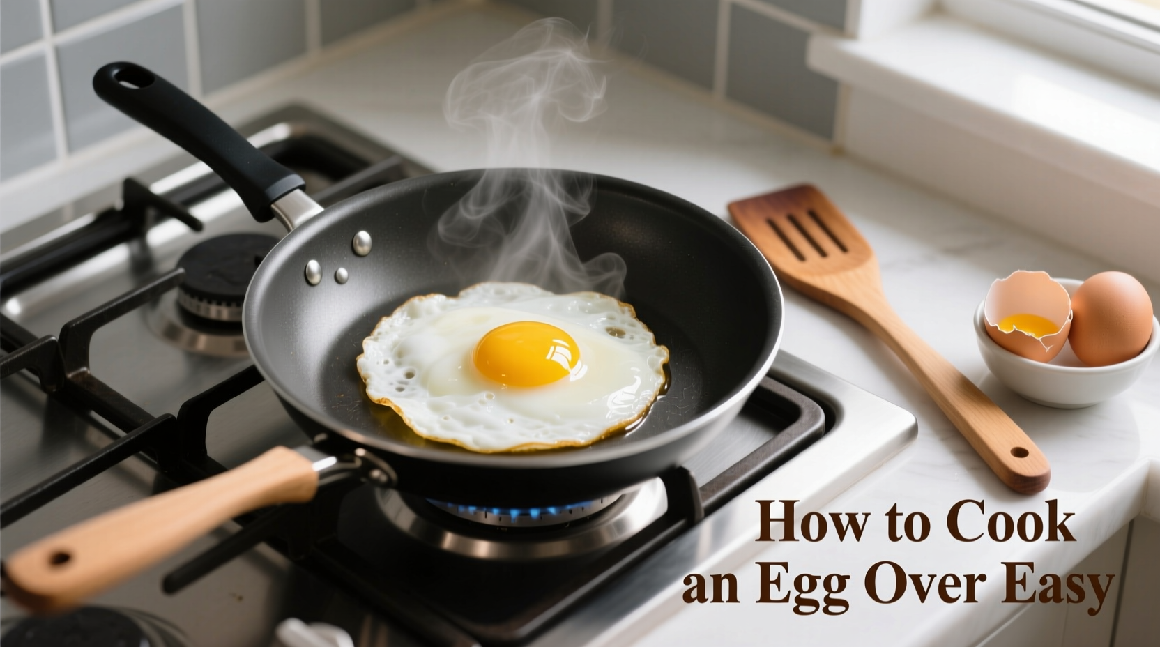 how to cook an egg over easy