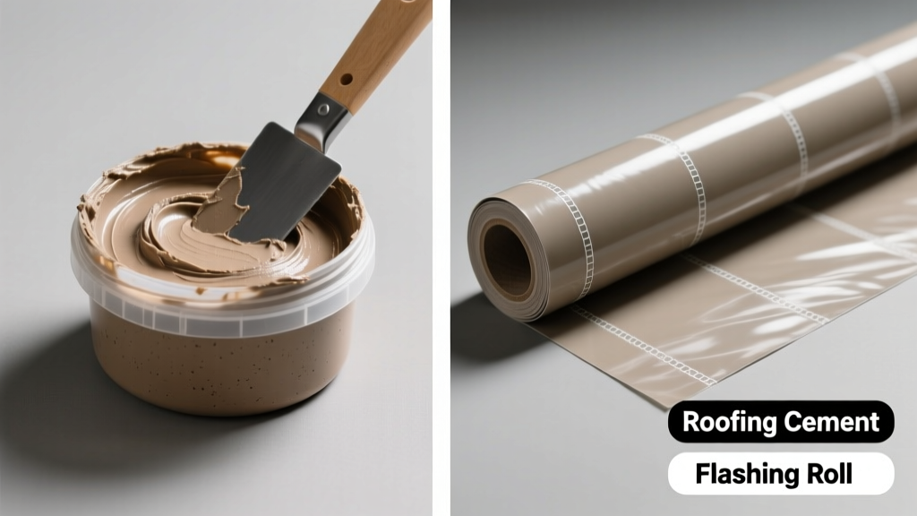 Roofing Cement vs Flashing Roll: Which Fixes Leaks Better?