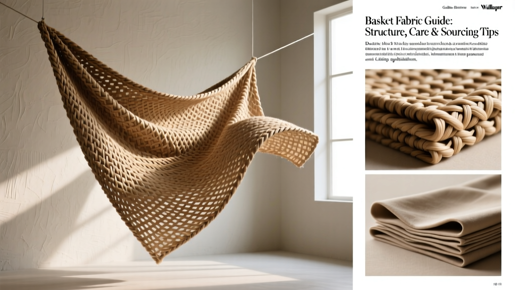 Basket Fabric Guide: Structure, Care & Sourcing Tips