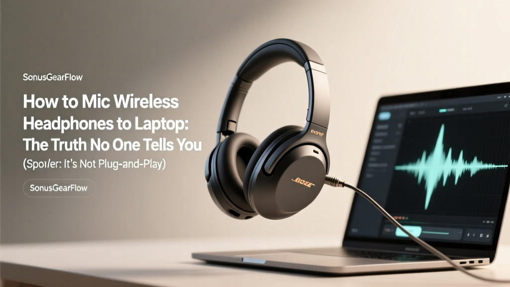 Mic Wireless Headphones to Laptop: 2026 Fixes