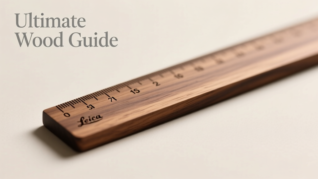 The Ultimate Wood Guide: Species, Properties, and Practical Applications for Professional Woodworkers