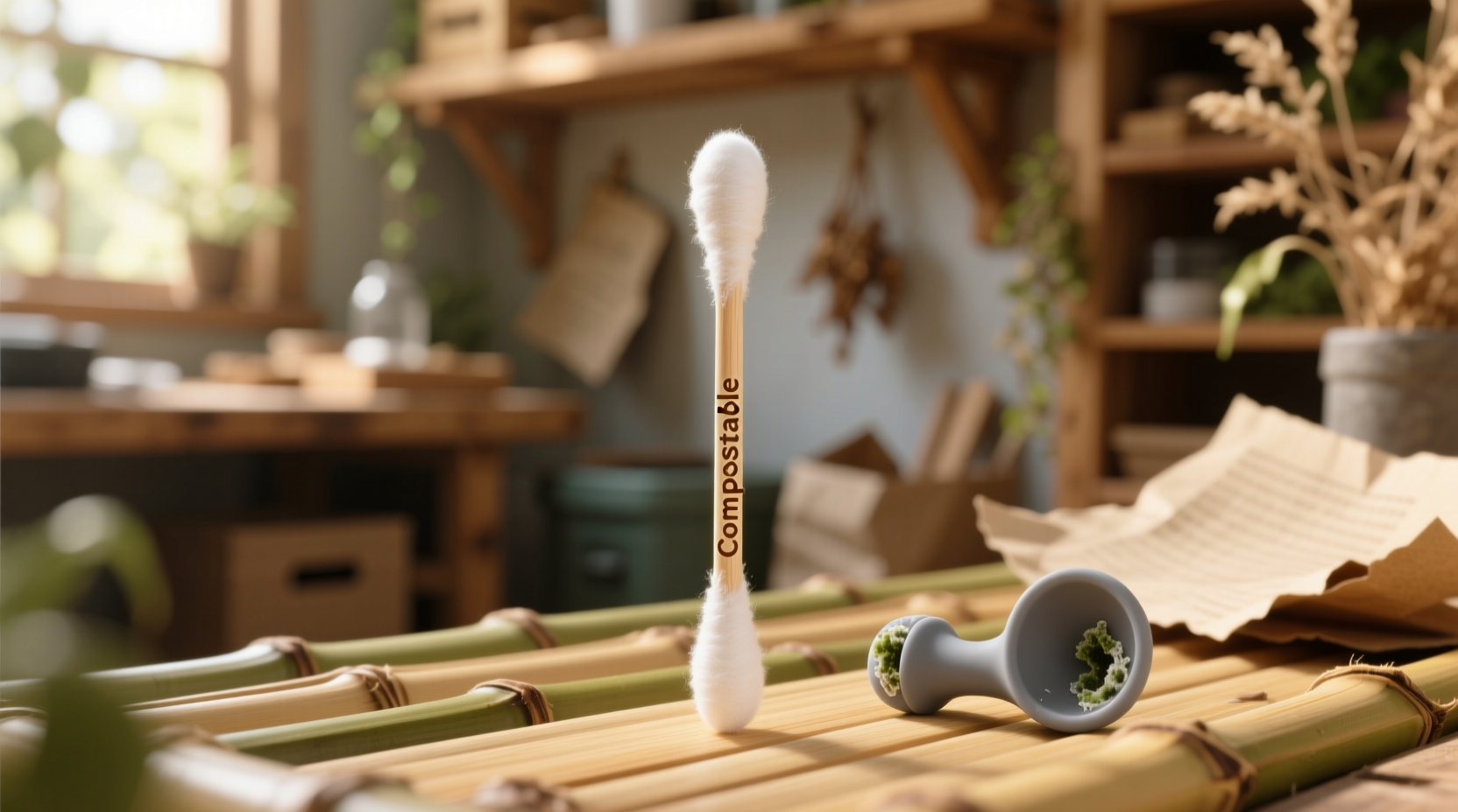 compostable swabs vs silicone ear cleaners