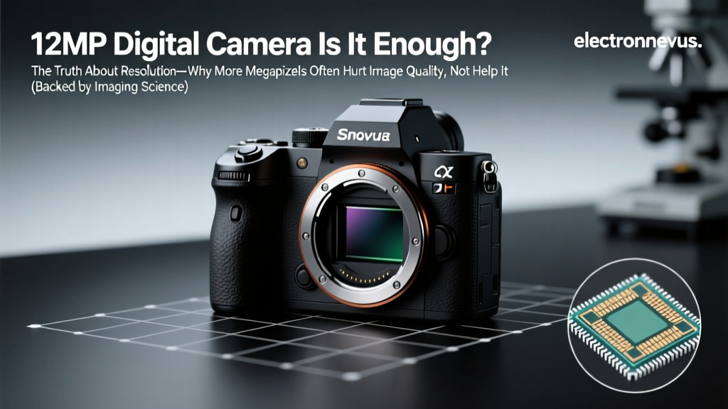 12MP Digital Camera Is It Enough? The Truth About Resolution—Why More Megapixels Often Hurt Image Quality, Not Help It (Backed by Imaging Science)