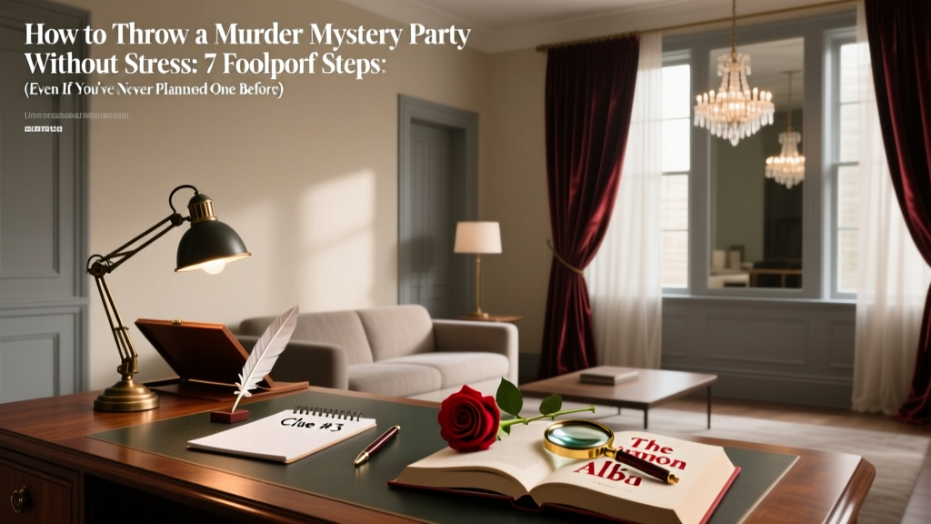 Murder Mystery Party: 7 Foolproof Steps (2026)