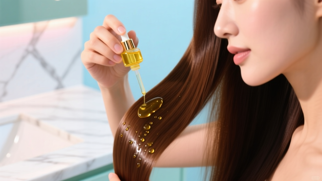 Hair oil treatment application