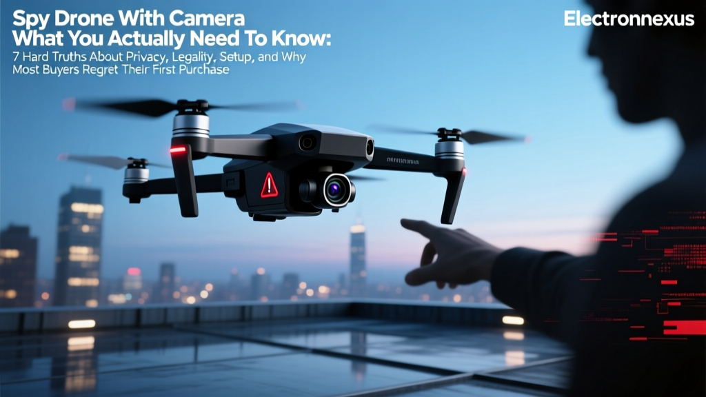 Spy Drone With Camera What You Actually Need To Know: 7 Hard Truths About Privacy, Legality, Setup, and Why Most Buyers Regret Their First Purchase