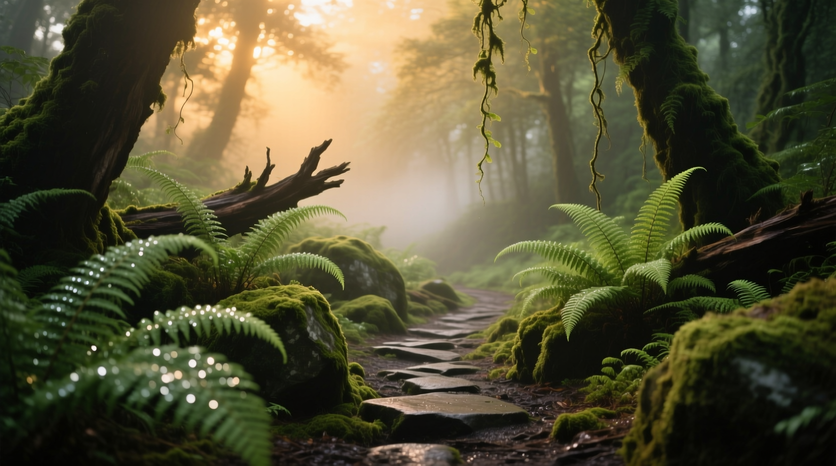 where ferns grow