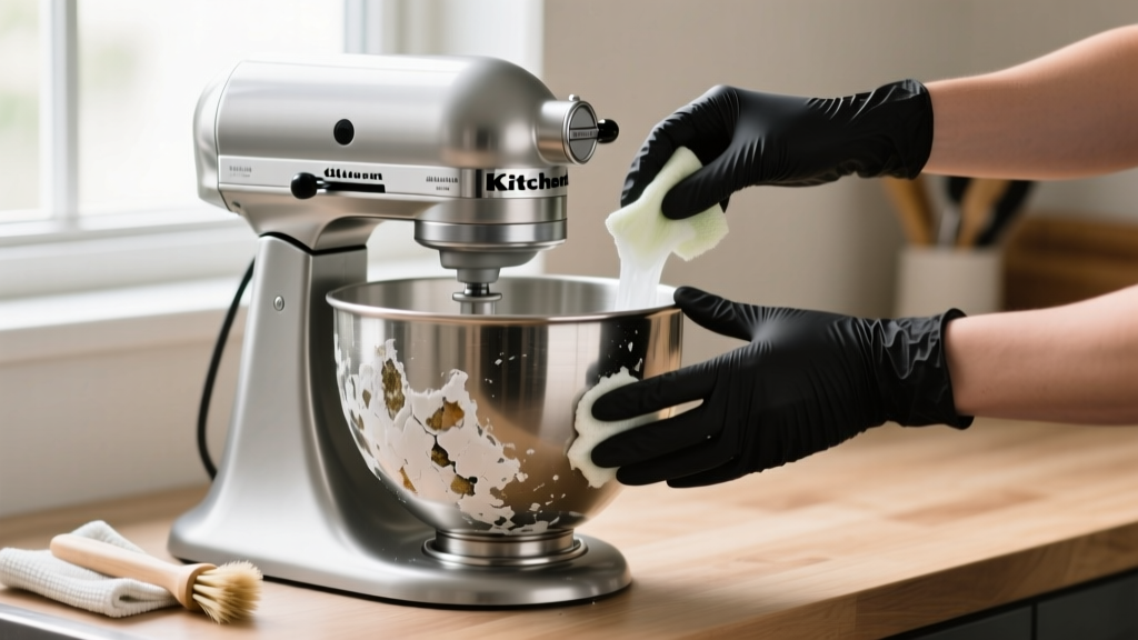 Tested: How to get hard water out of stand mixer fast