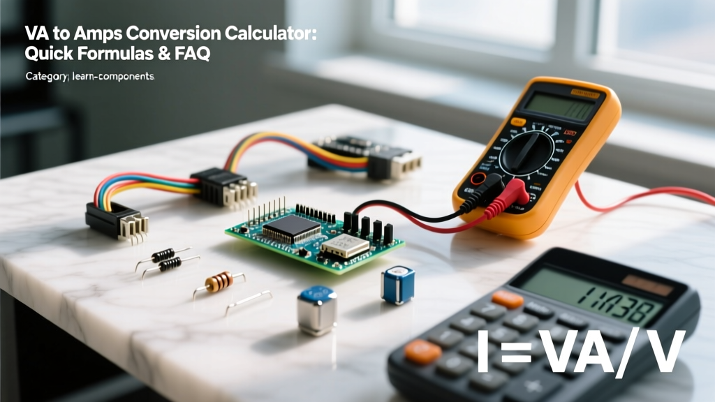 VA to Amps Conversion Calculator: Quick Formulas & FAQ