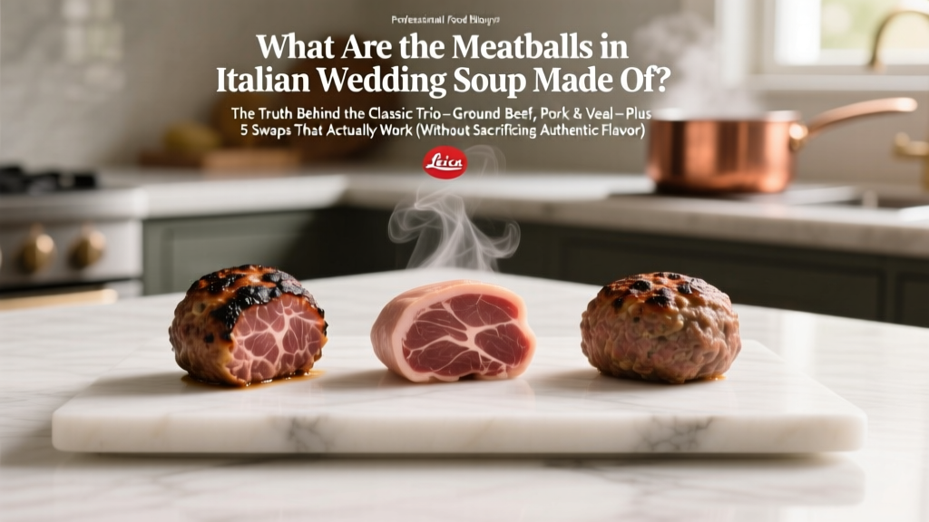 Italian Wedding Soup Meatballs: Beef, Pork, Veal (2026)