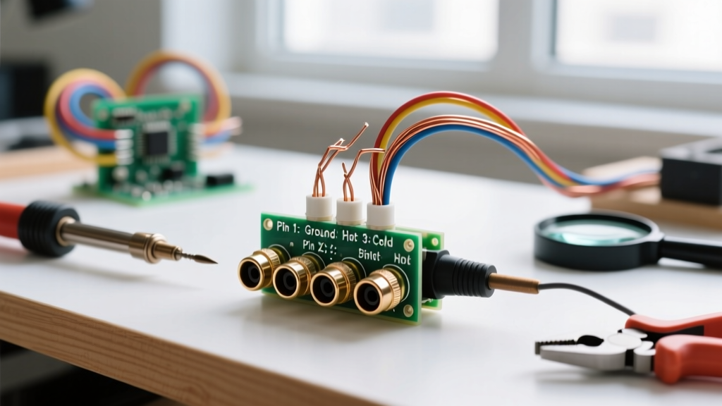 XLR Soldering Diagram Guide: 3-Pin and 5-Pin Audio Wiring