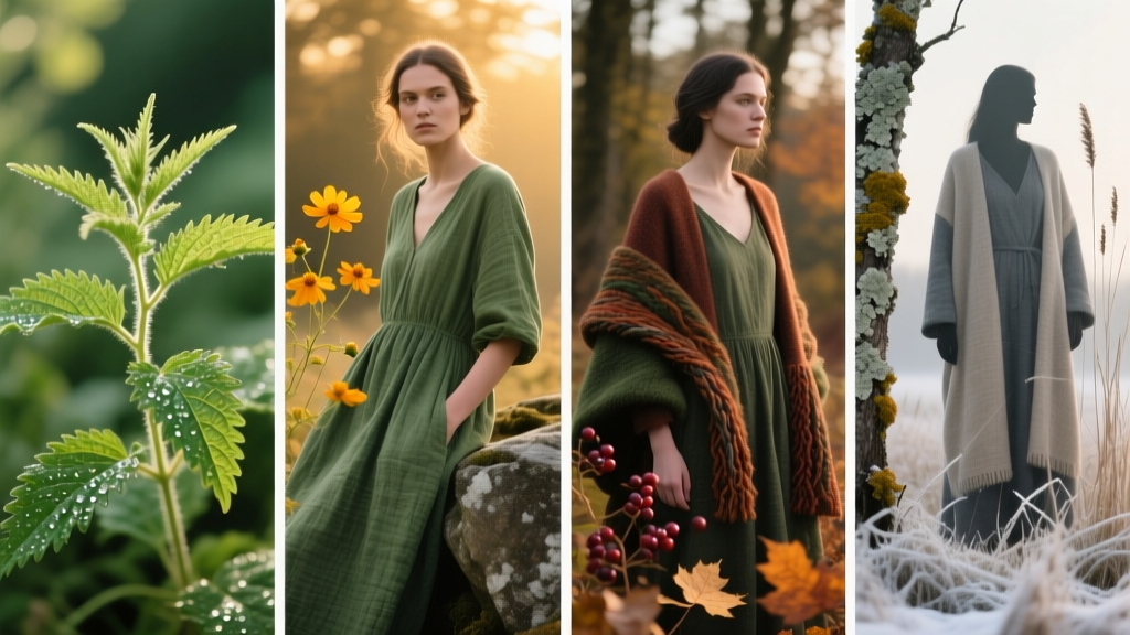 Seasonal Color Palettes Sourced Only From Local Plants