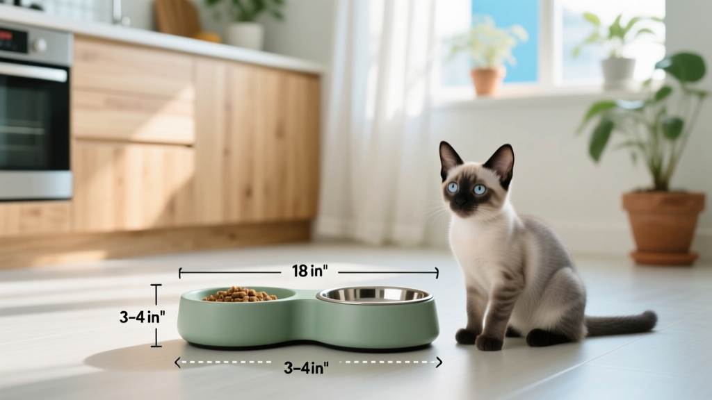 Kitten Food & Water Bowl Placement Guide for 2026