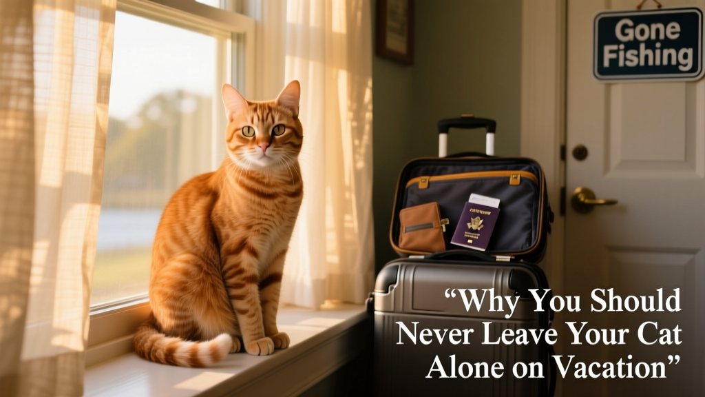 Cat Sitting: Why You Should Never Leave Your Cat Alone on Vacation