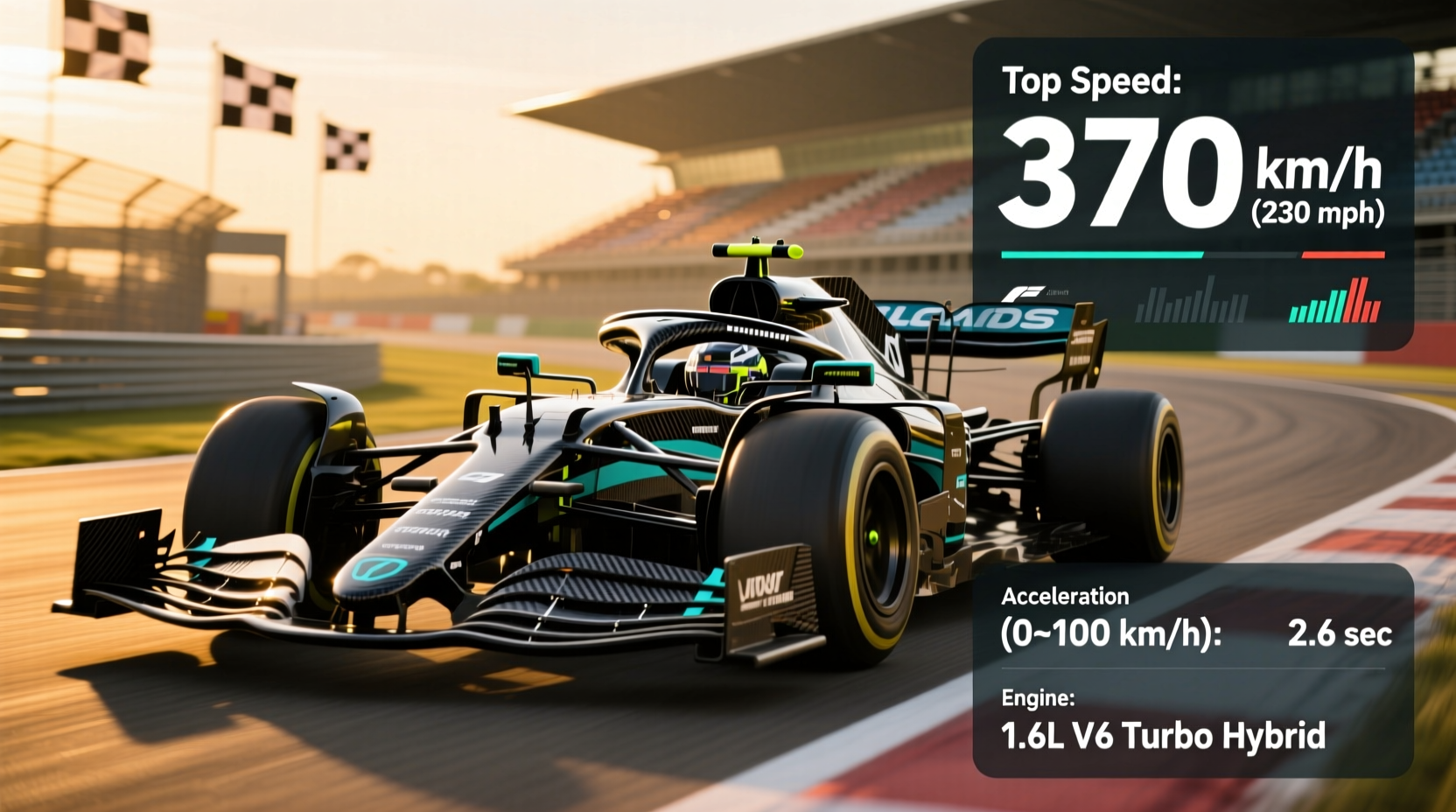 how fast is a f1 car