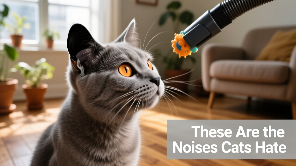 Close-up of a cat’s ear twitching in response to a sound