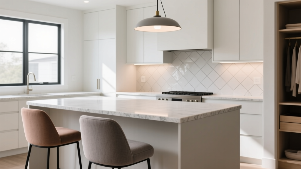 Kitchen Island Seating Overhang: How Much? (2026)