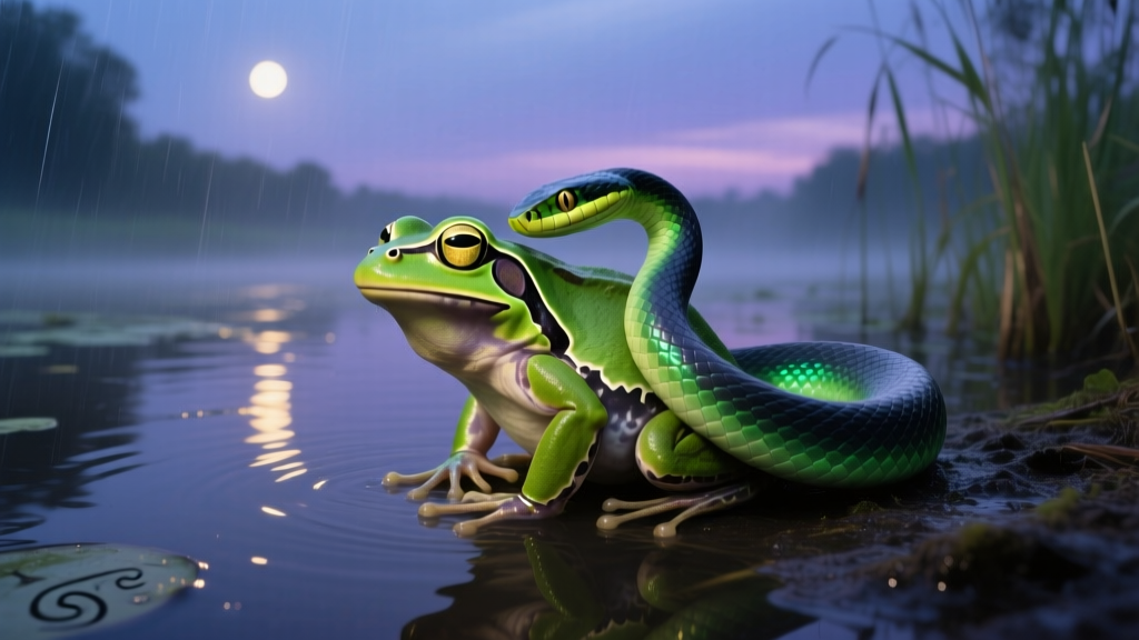 Frog and Snake: Combined Dream Symbolism