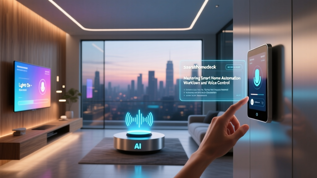Mastering Smart Home Automation Workflows and Voice Control