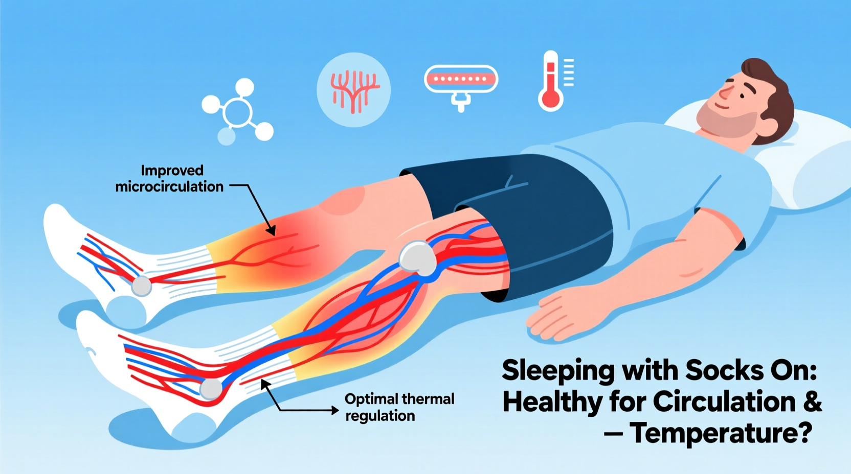 Is Sleeping With Socks On Healthy For Circulation And Temperature