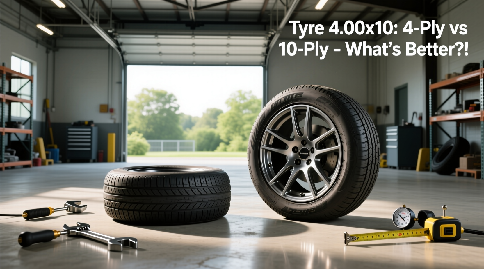 How to Choose Tyre 4.00x10, What Is Better, 4-Ply or 10 Ply Tires?