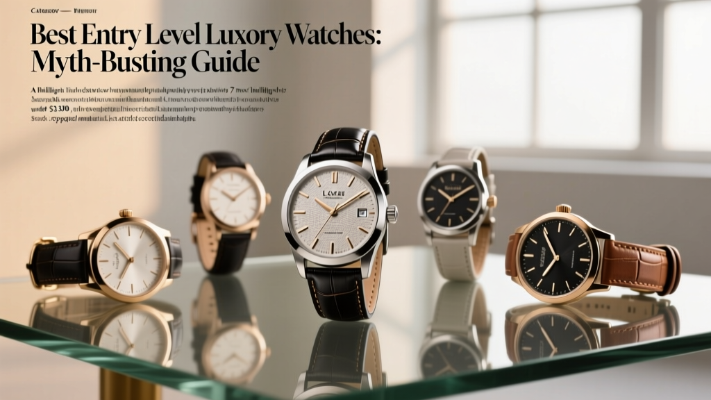 Best Entry Level Luxury Watches: Myth-Busting Guide