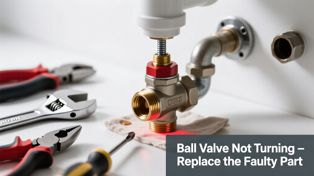 Ball Valve Not Turning? Replace the Faulty Part