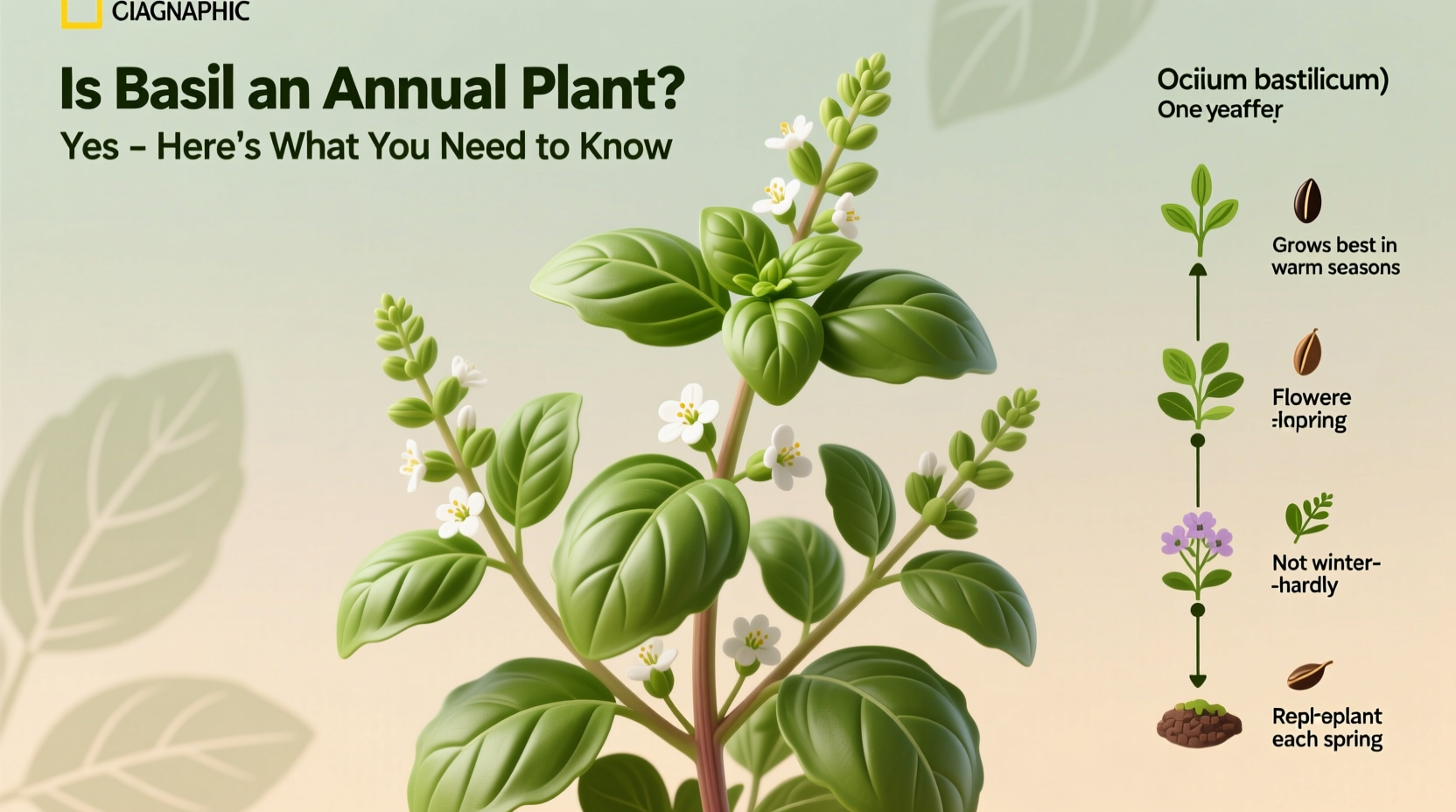 Basil Annual Plant: Grow Year-Round Tips