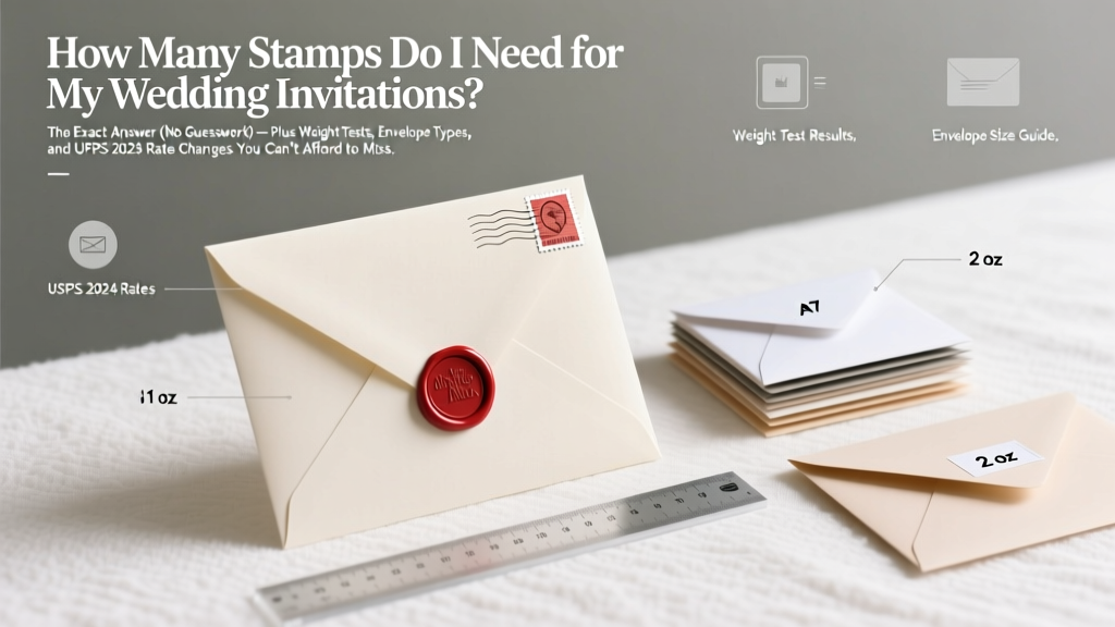 How Many Stamps for Wedding Invitations (2026)