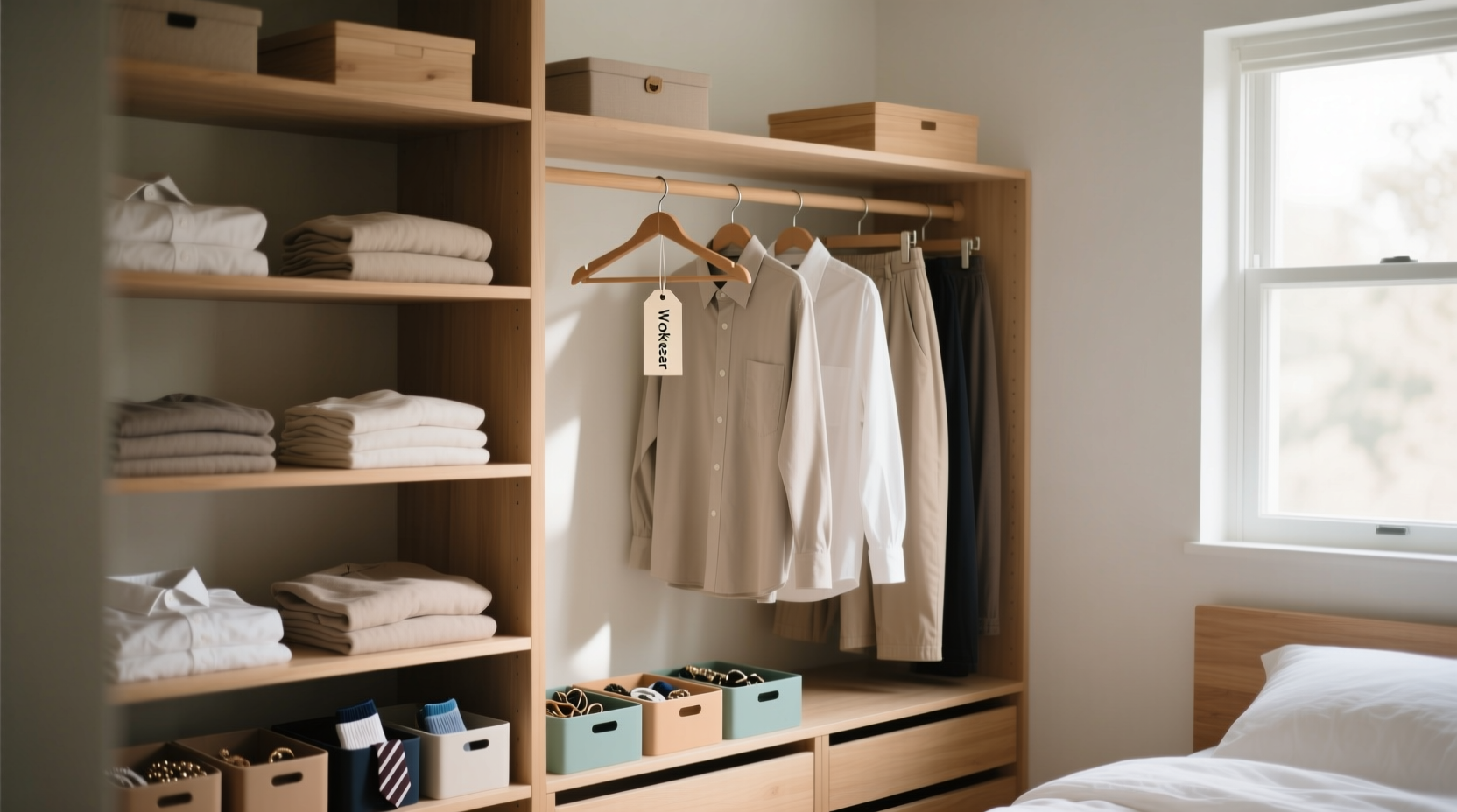 closet organization tips sustainable or just viral