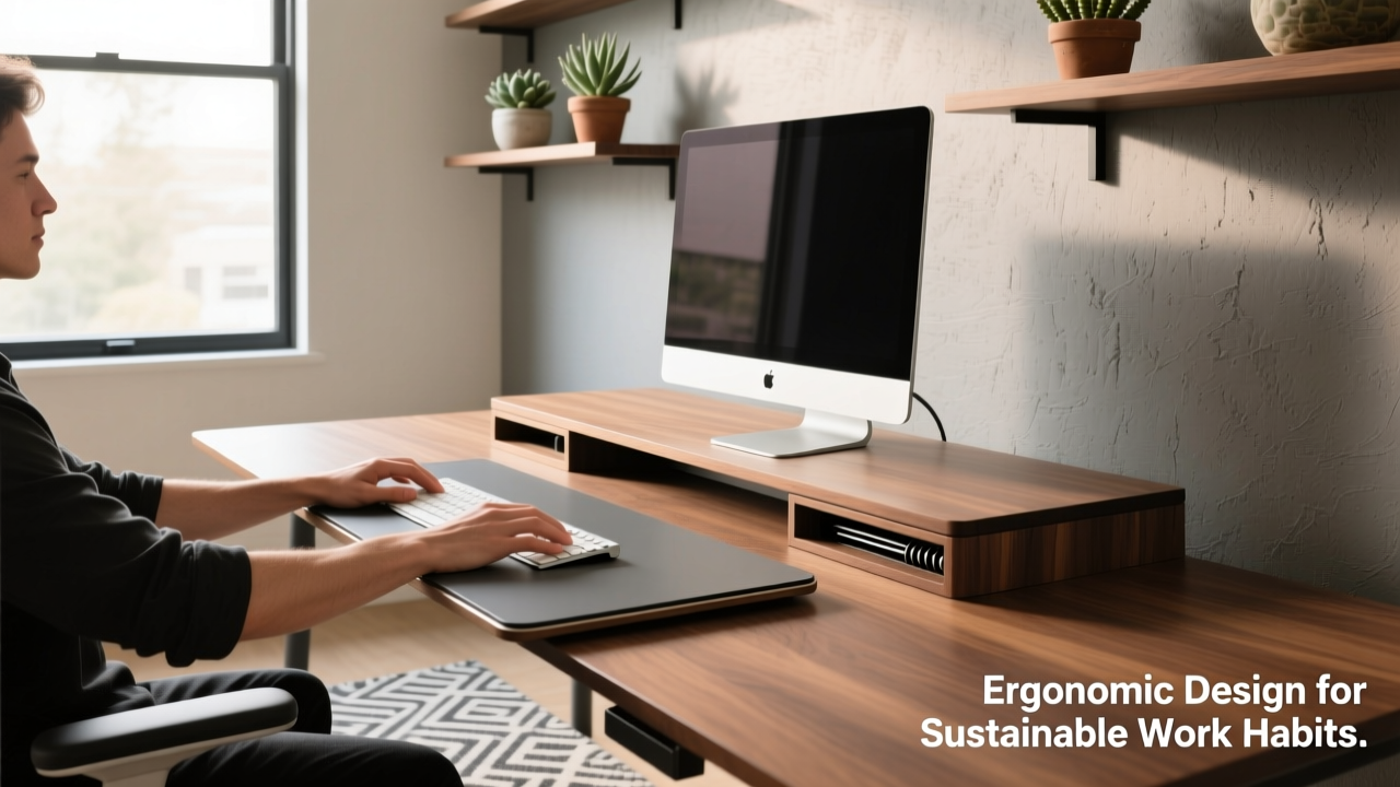 Ergonomic Keyboard Trays for Wrist Health